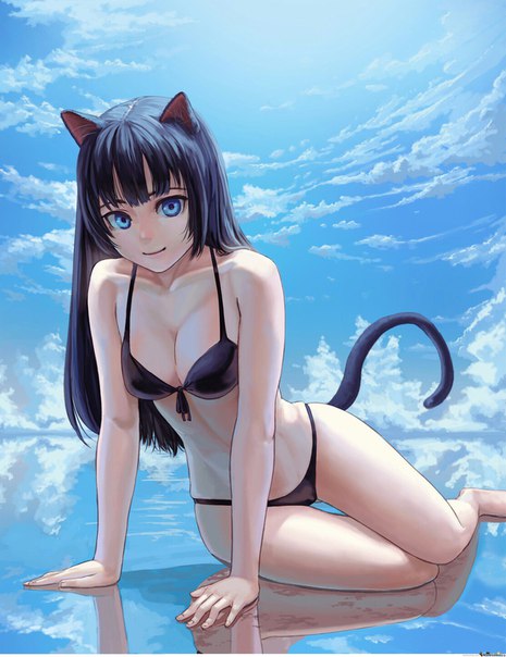 Anime ecchi girl